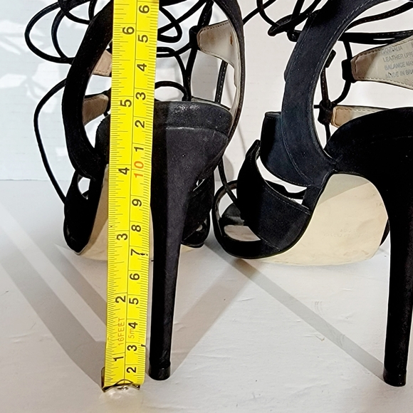 ❗️ Steve Madden Sandalia Lace-Up Ankle Wrap High Heels Size 8.5 - Picture 4 of 6